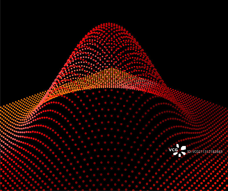 卷函数点数据中的数据切片图片素材