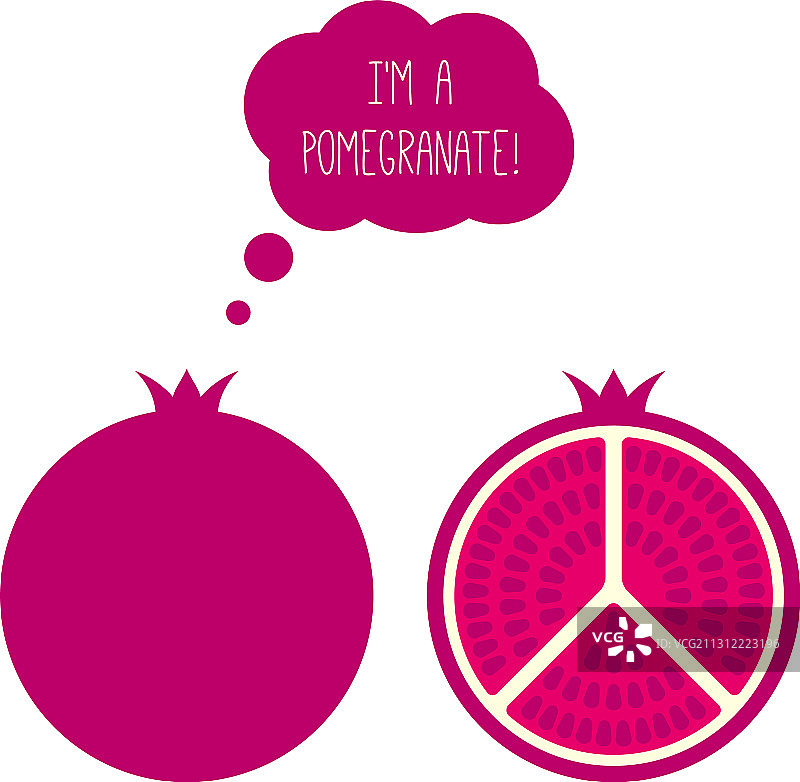 石榴石石榴整颗和半颗的思考图片素材