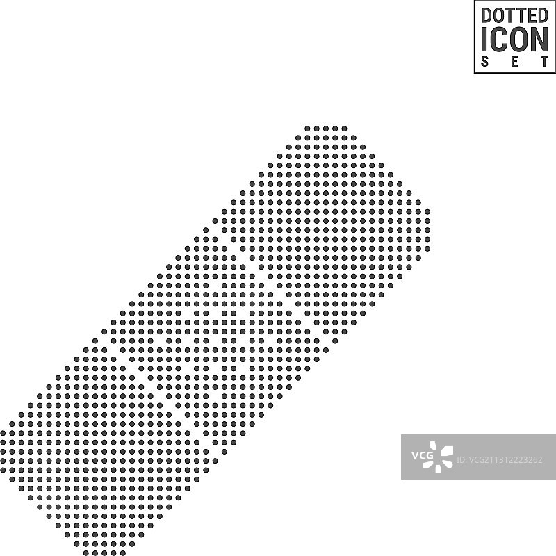 石膏补丁点状图案图标图片素材