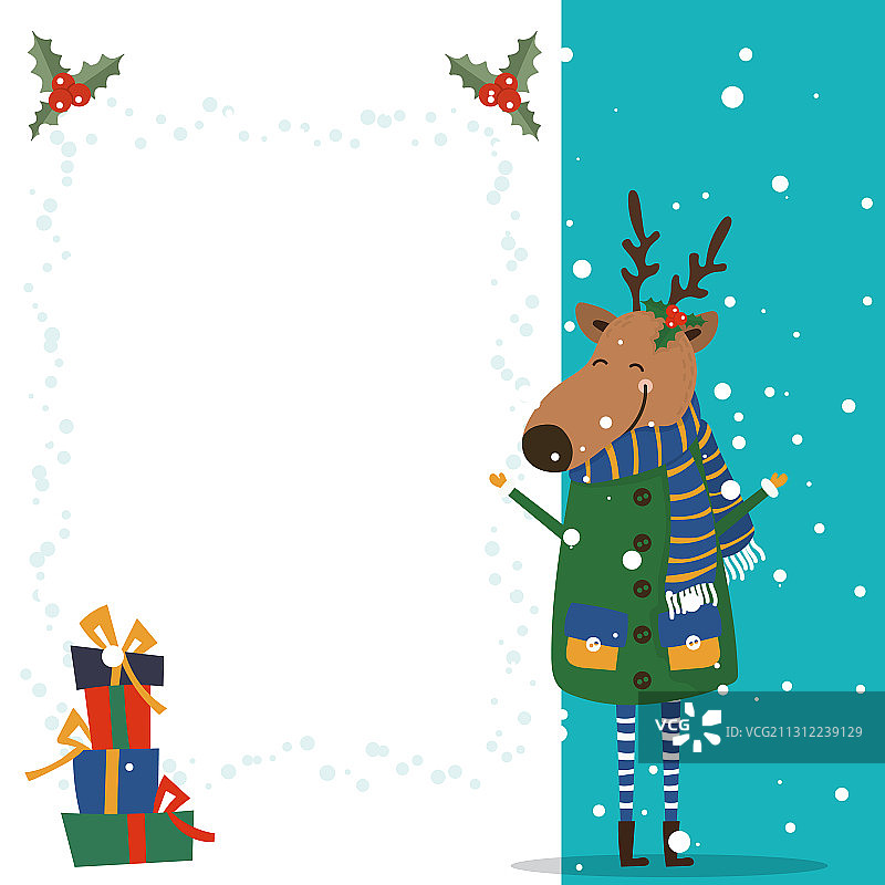 圣诞快乐，恭贺新禧图片素材