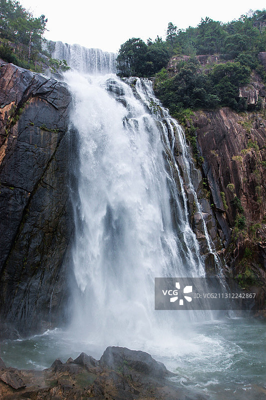 天台大瀑布图片素材