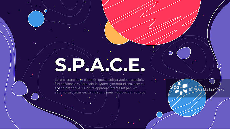 外太空主题图片素材