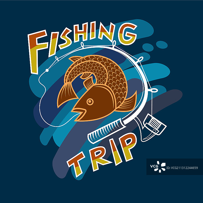 钓鱼之旅图片素材