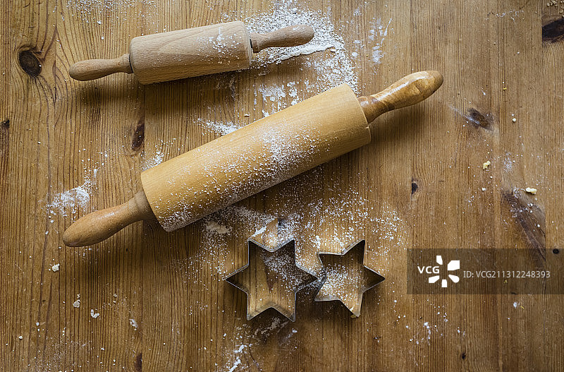 烘焙自制切模饼干（德国圣诞特色）图片素材