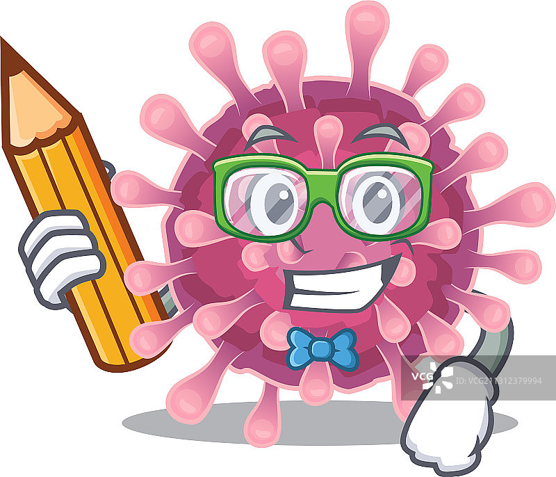 学生新冠病毒角色图图片素材