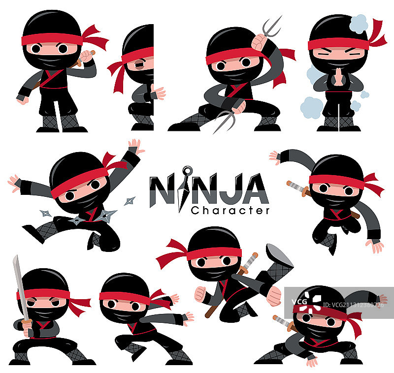 忍者角色图片素材