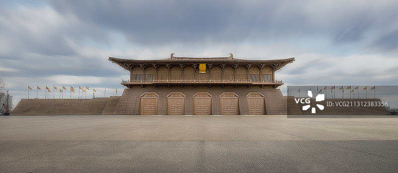 陕西大明宫丹凤门图片素材