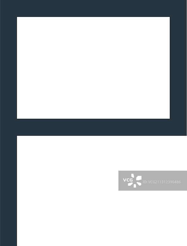 白色背景上的国旗轮廓图标图片素材