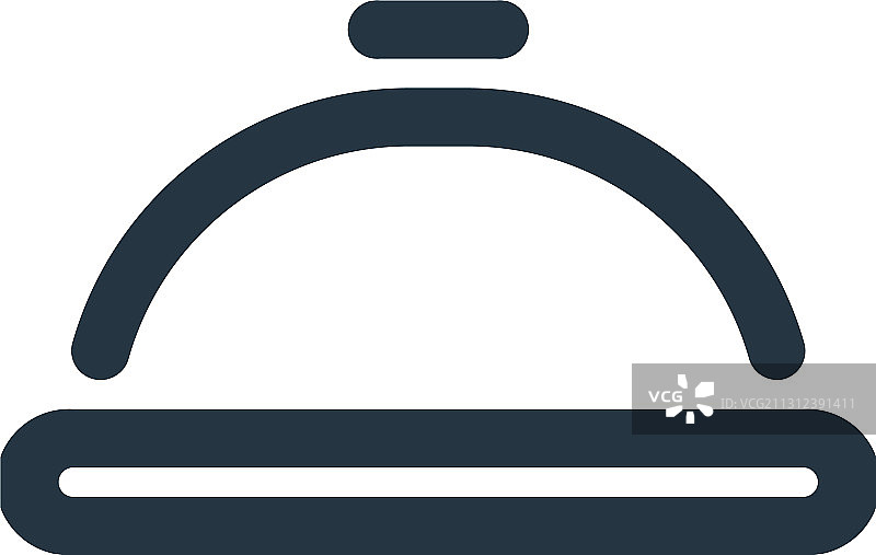 白色背景轮廓上的菜肴图标图片素材