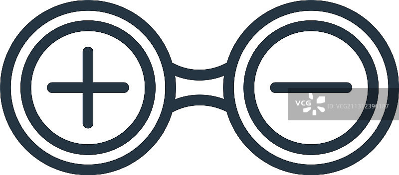 测试眼镜图标图片素材