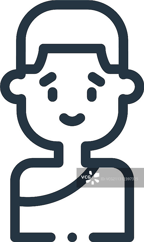 佛教图标可编辑笔画图片素材