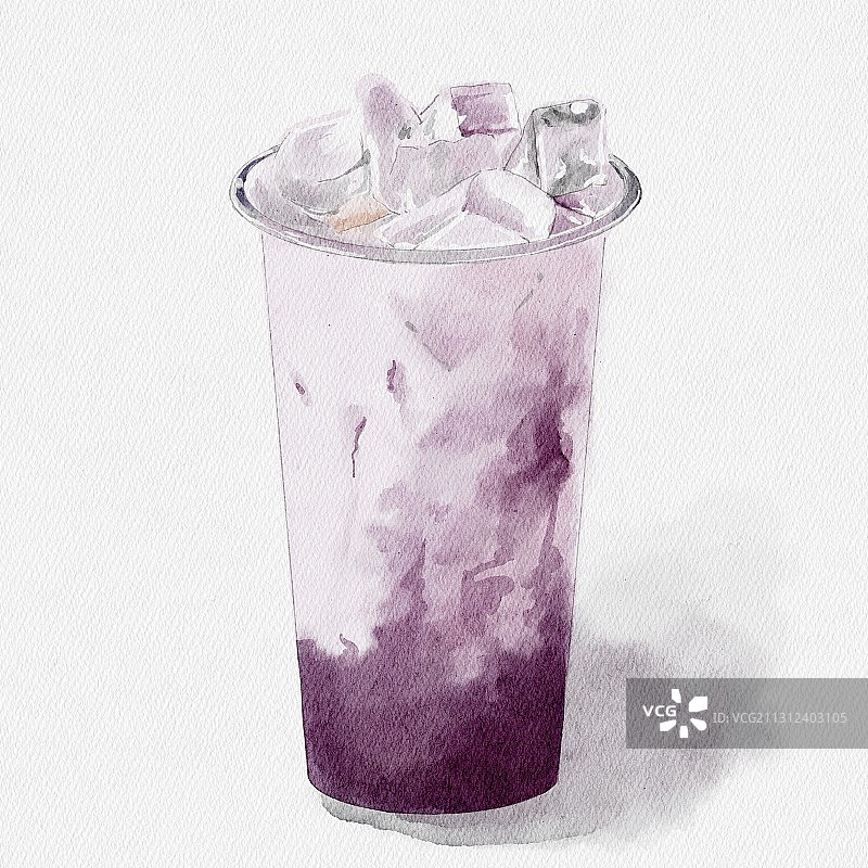 芋泥椰汁图片素材