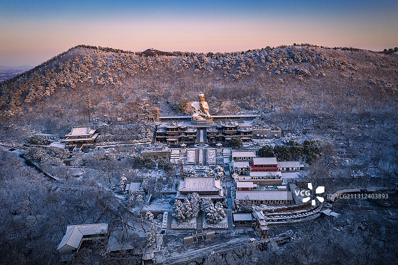 茅山景区老子像图片素材