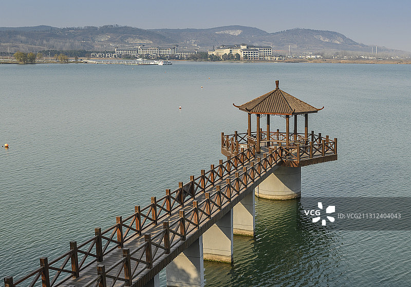 冬日金牛湖图片素材