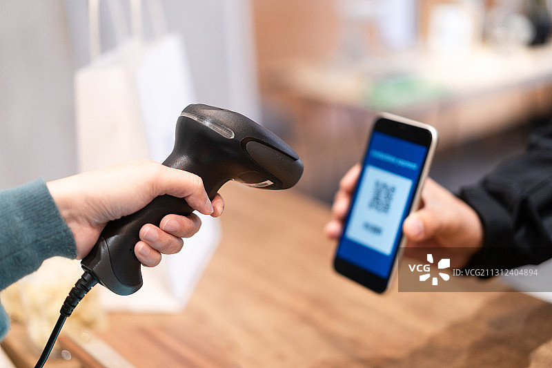 扫码无线支付图片素材