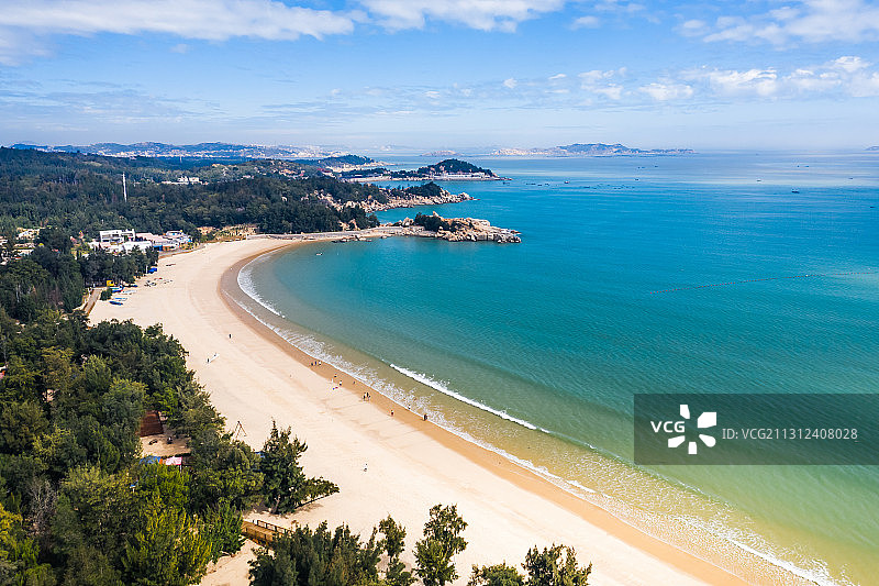 福建福州平潭岛海滨自然风光航拍图片素材