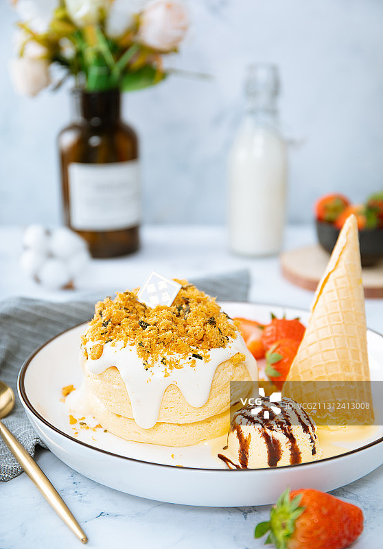 舒芙蕾图片素材