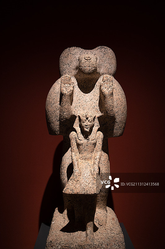 维也纳艺术史博物馆古埃及象形石刻图片素材