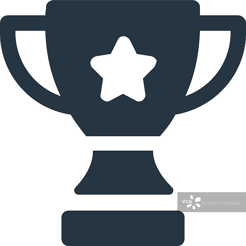 可编辑描边线性奖励图标图片素材