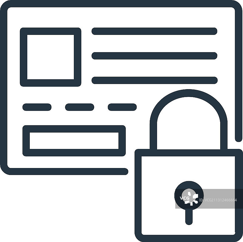 白色背景上的安全支付图标图片素材