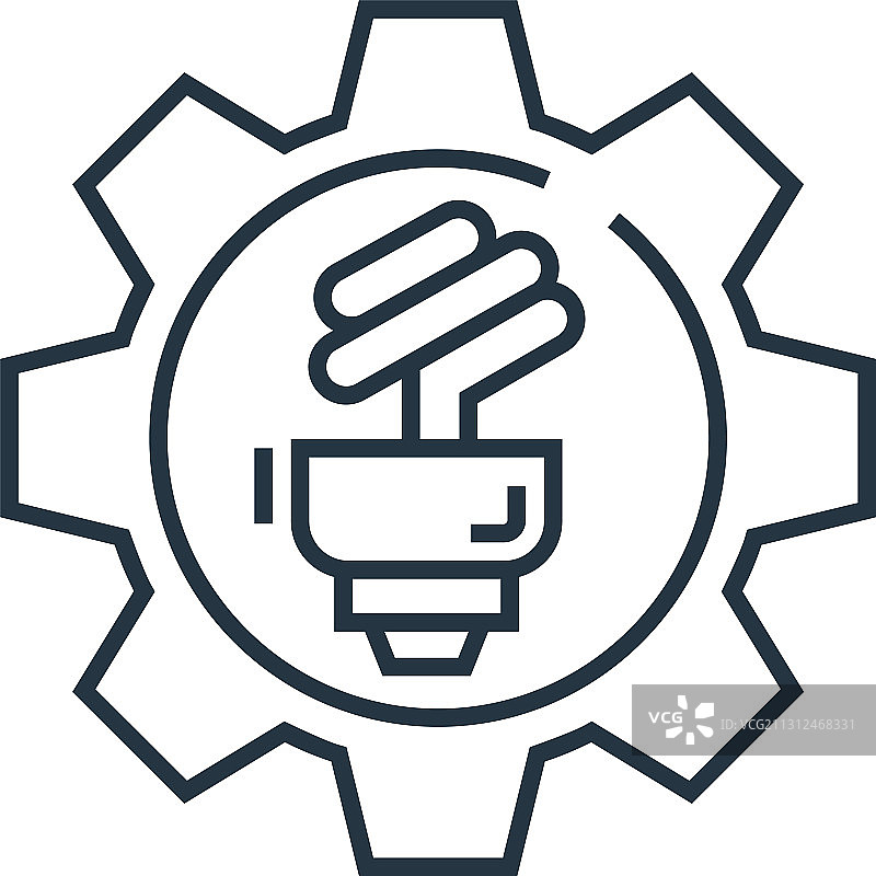 白色背景上的电源图标轮廓图片素材