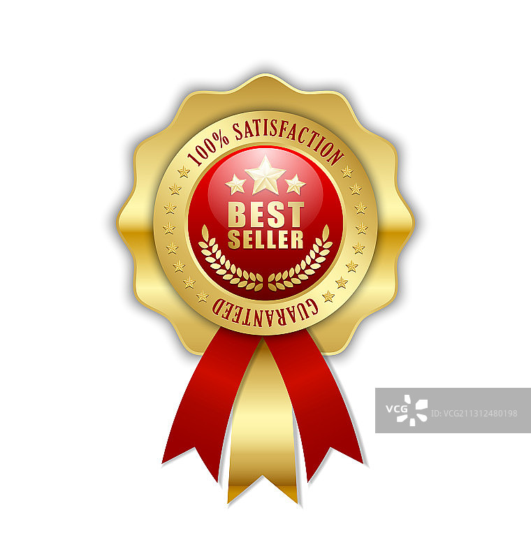 白色背景上的畅销花结图片素材