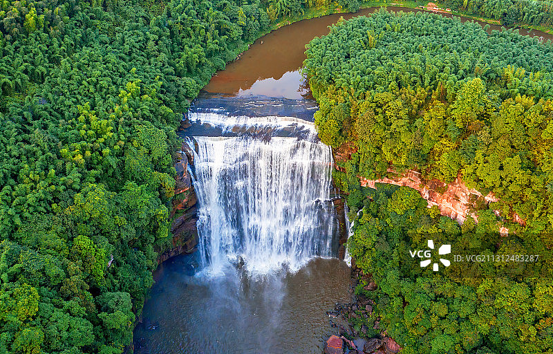 赤水大瀑布－1图片素材