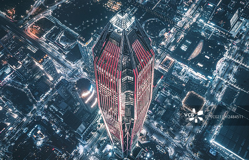 傲立的平安金融大厦图片素材