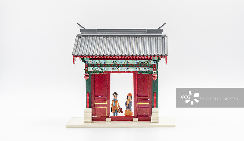 微缩摄影-过年回家图片素材