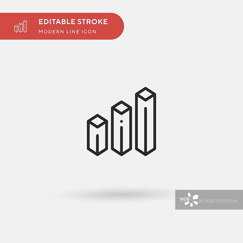 条形图简洁图标符号图片素材