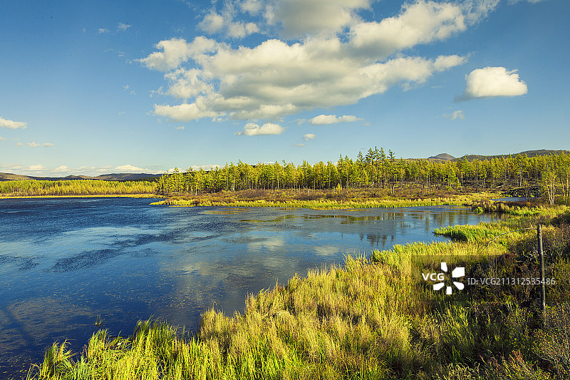 内蒙古阿尔山市——秋色秋水图片素材