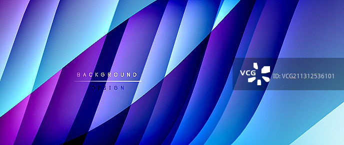 流体梯度波与阴影线和发光图片素材