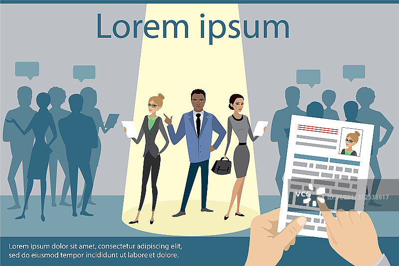 人力资源招聘图片素材