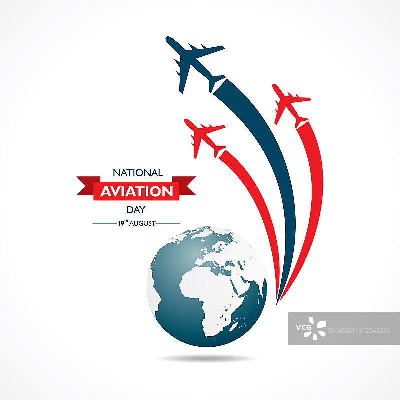 庆祝全国航空日图片素材