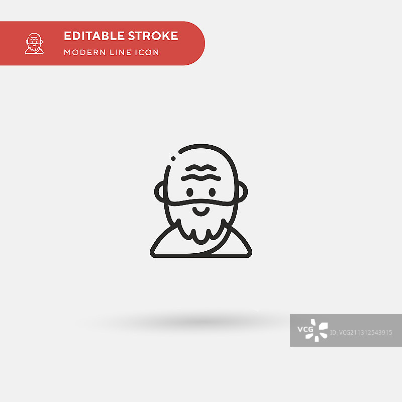 苏格拉底简约图标符号图片素材