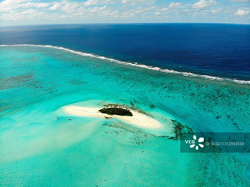 南太平洋唯美海岛图片素材