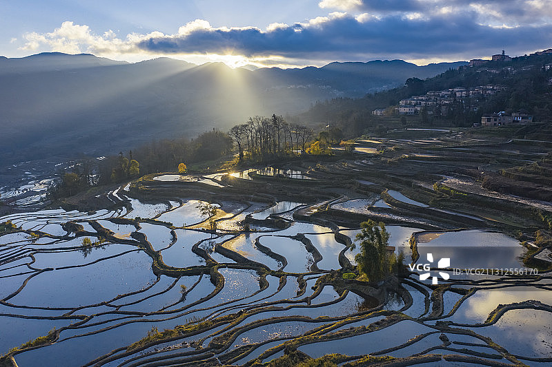 元阳梯田图片素材