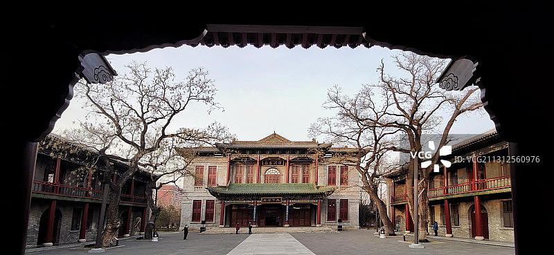 山西督军府旧址（手机片）图片素材