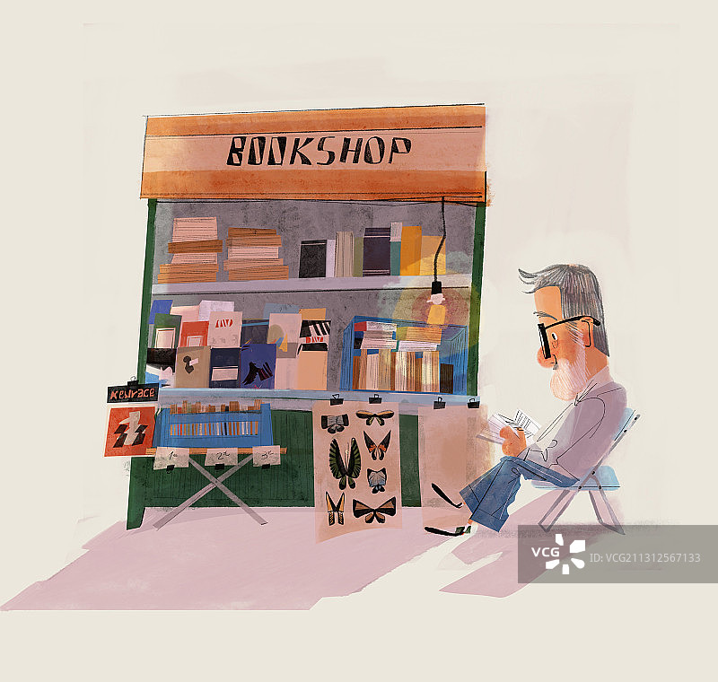 书报摊图片素材