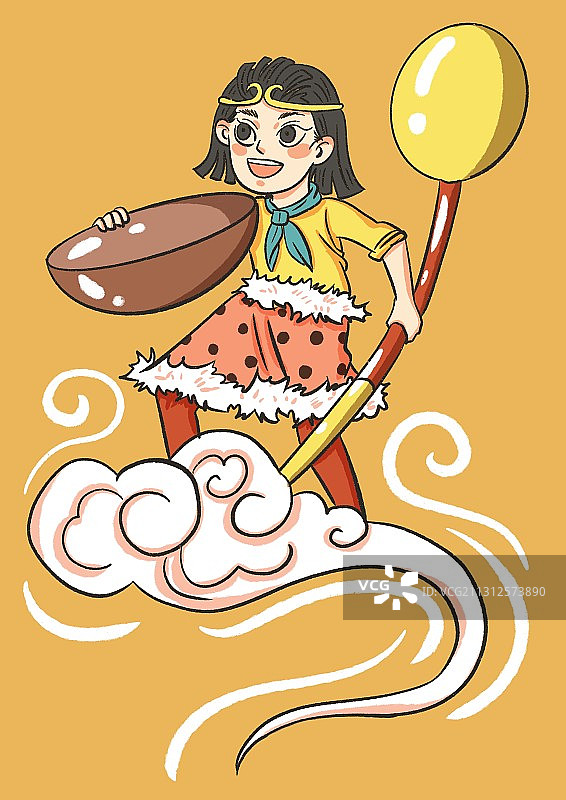 可爱干饭人图片素材