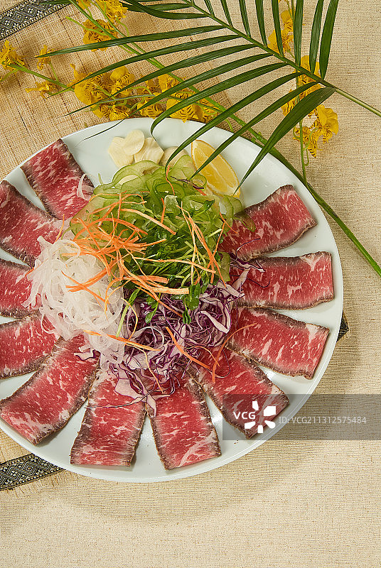 马肉刺身图片素材