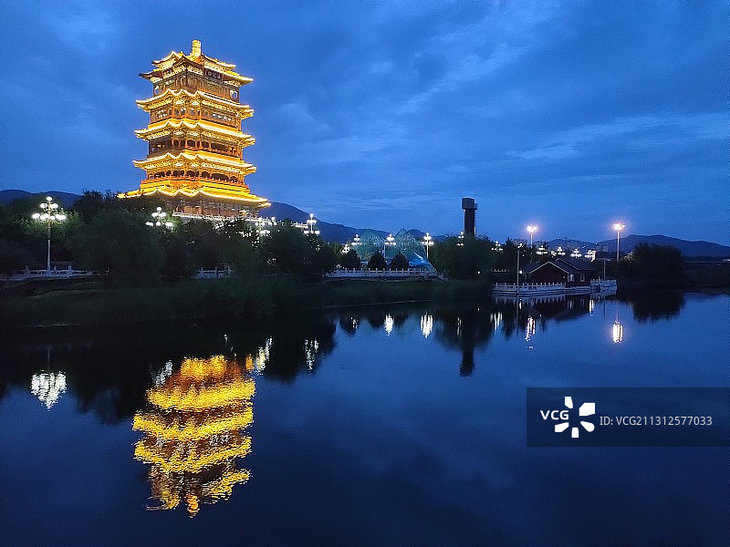 《永定楼》手机随拍(傍晚)图片素材