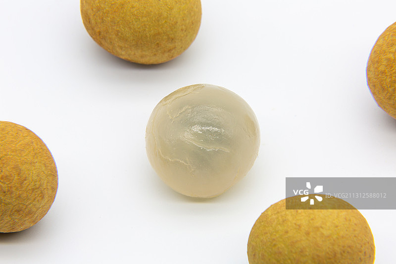 龙眼，2倍微距图片素材