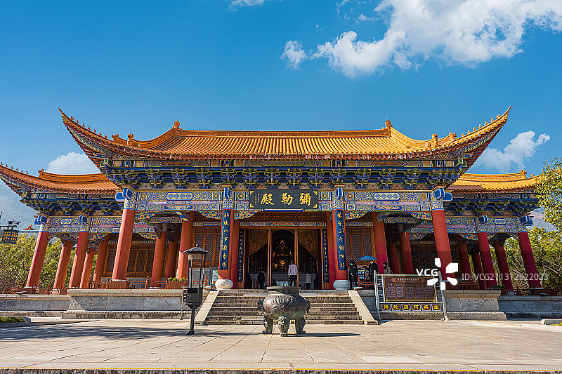 大理崇圣寺弥勒殿图片素材