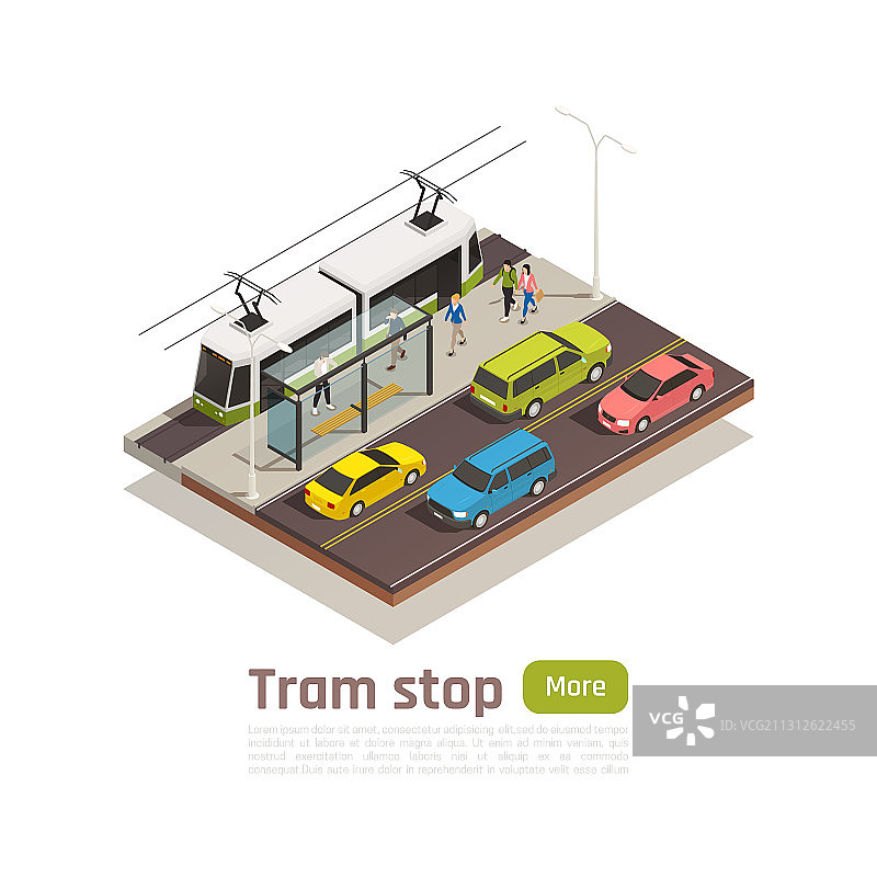 2.5D彩色城市组合图片素材