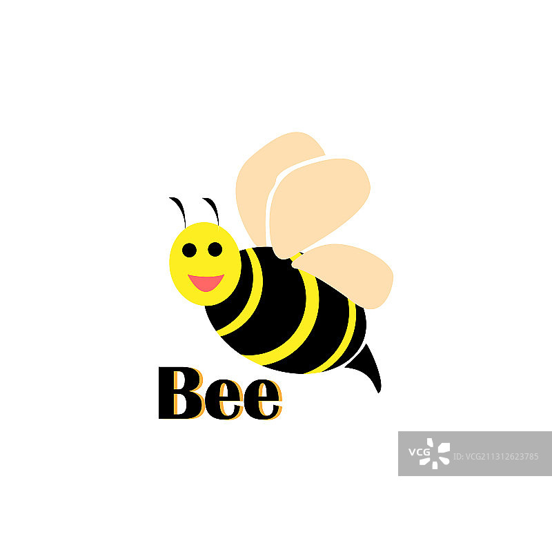 现代概念蜜蜂图片素材
