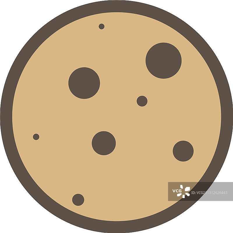 曲奇饼干Logo设计模板图片素材