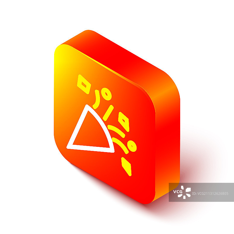 2.5D线条节日彩带图标图片素材