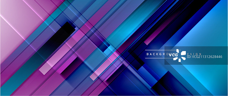 动态线条上的流体颜色梯度流行图片素材