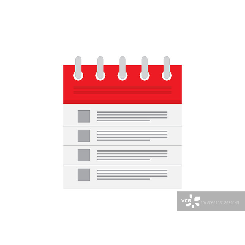 带有任务和决议的日记本日历图片素材